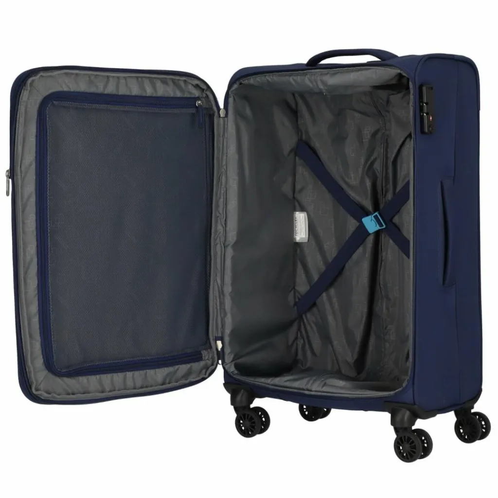American Tourister Street Roll 4 Rollen Kofferset 3-teilig mit Dehnfalte