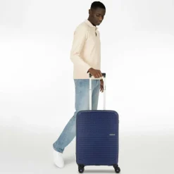 American Tourister Hartgepäck Kabinengepäck|4-Rollen Kabinentrolleys<Summer Hit 4 Rollen Kabinentrolley 55 cm navy