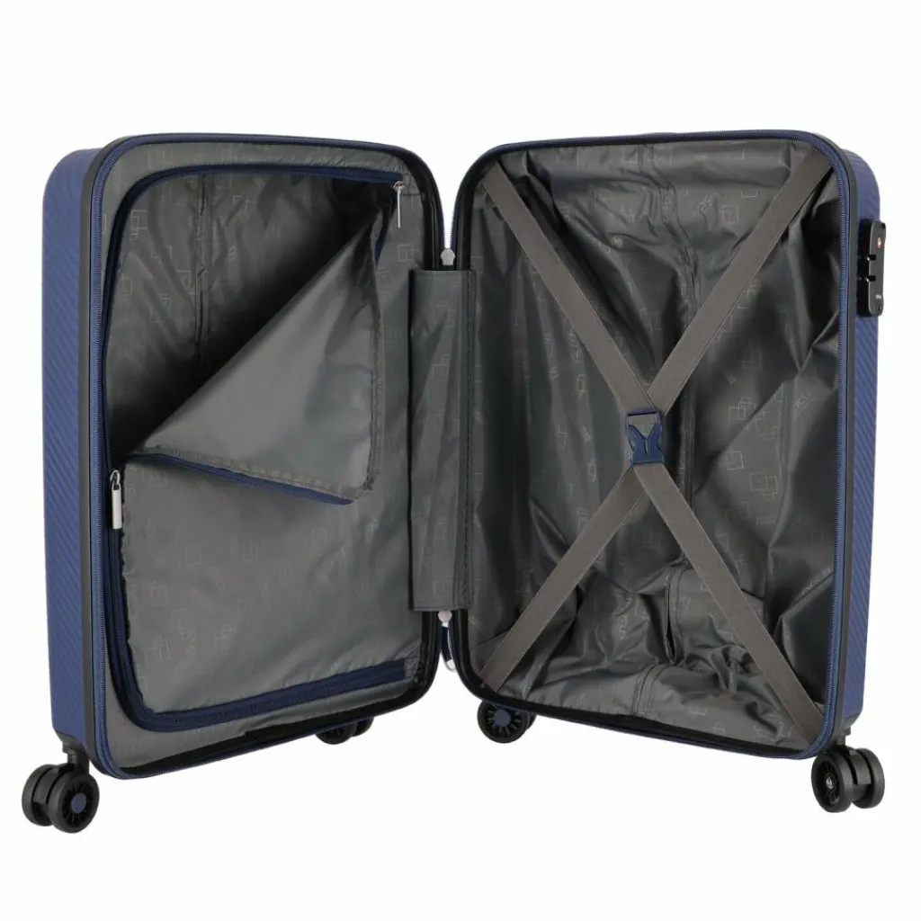 American Tourister Hartgepäck Kabinengepäck|4-Rollen Kabinentrolleys<Summer Hit 4 Rollen Kabinentrolley 55 cm navy