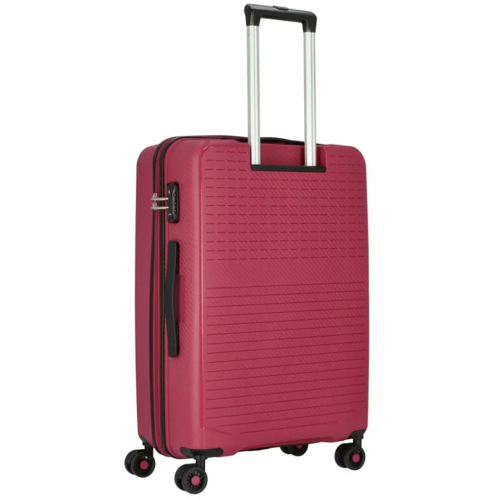 Hot American Tourister Summer Hit 4 Rollen Kofferset 3-teilig viva magenta