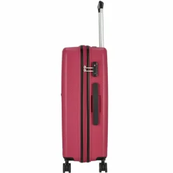Hot American Tourister Summer Hit 4 Rollen Kofferset 3-teilig viva magenta