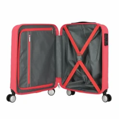 New American Tourister Summer Square 4 Rollen Kabinentrolley 55 cm deep sea coral