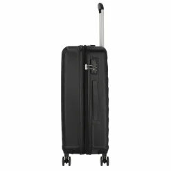 Outlet American Tourister Summer Square 4 Rollen Trolley 67 cm mit Dehnfalte black