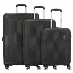 American Tourister Koffersets Als Hartgepäck|Koffersets 3-Teilig<Sunchaser 4 Rollen Kofferset 3-teilig black