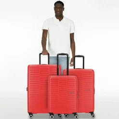 American Tourister Koffersets Als Hartgepäck|Koffersets 3-Teilig<Sunset Hills 4 Rollen Kofferset 3-teilig apple red