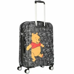 American Tourister 4-Rollen Koffer|Hartgepäck<Wavebreaker Disney 4 Rollen Trolley 67 cm winnie the pooh