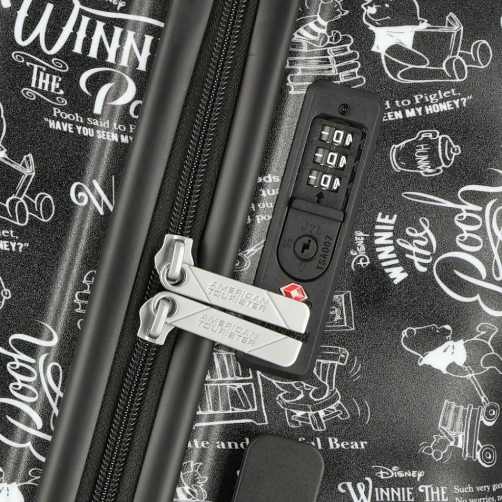 American Tourister 4-Rollen Koffer|Hartgepäck<Wavebreaker Disney 4 Rollen Trolley 67 cm winnie the pooh