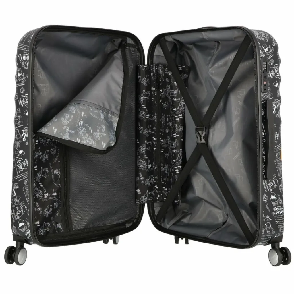 American Tourister 4-Rollen Koffer|Hartgepäck<Wavebreaker Disney 4 Rollen Trolley 67 cm winnie the pooh