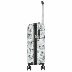 American Tourister Hartgepäck Kabinengepäck|4-Rollen Kabinentrolleys<Wavebreaker Disney 4 Rollen Kabinentrolley 55 cm minnie comics white