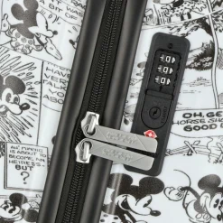 American Tourister Hartgepäck Kabinengepäck|4-Rollen Kabinentrolleys<Wavebreaker Disney 4 Rollen Kabinentrolley 55 cm minnie comics white