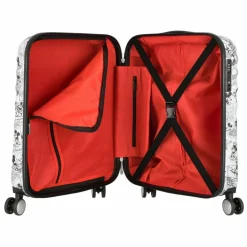 American Tourister Hartgepäck Kabinengepäck|4-Rollen Kabinentrolleys<Wavebreaker Disney 4 Rollen Kabinentrolley 55 cm minnie comics white
