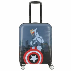 American Tourister Hartgepäck Kabinengepäck|4-Rollen Kabinentrolleys<Wavebreaker Disney 4 Rollen Kabinentrolley 55 cm captain america city