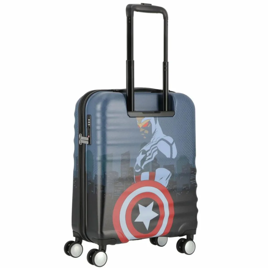 American Tourister Hartgepäck Kabinengepäck|4-Rollen Kabinentrolleys<Wavebreaker Disney 4 Rollen Kabinentrolley 55 cm captain america city