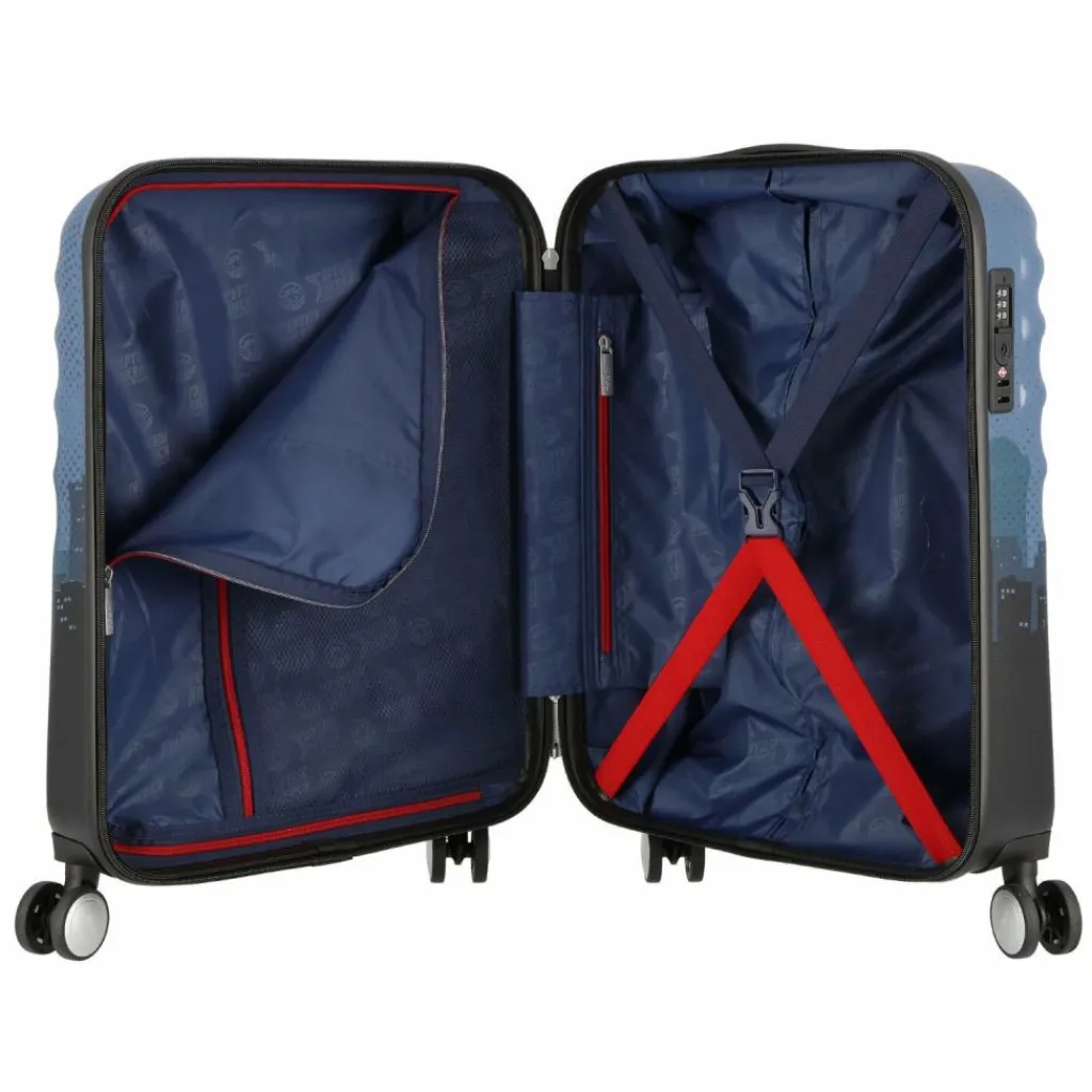 American Tourister Hartgepäck Kabinengepäck|4-Rollen Kabinentrolleys<Wavebreaker Disney 4 Rollen Kabinentrolley 55 cm captain america city