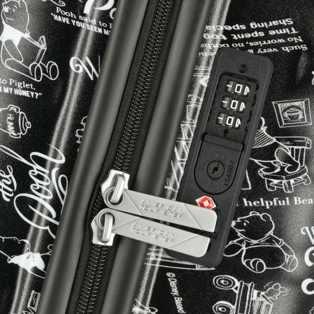 American Tourister Hartgepäck Kabinengepäck|4-Rollen Kabinentrolleys<Wavebreaker Disney 4 Rollen Kabinentrolley 55 cm winnie the pooh