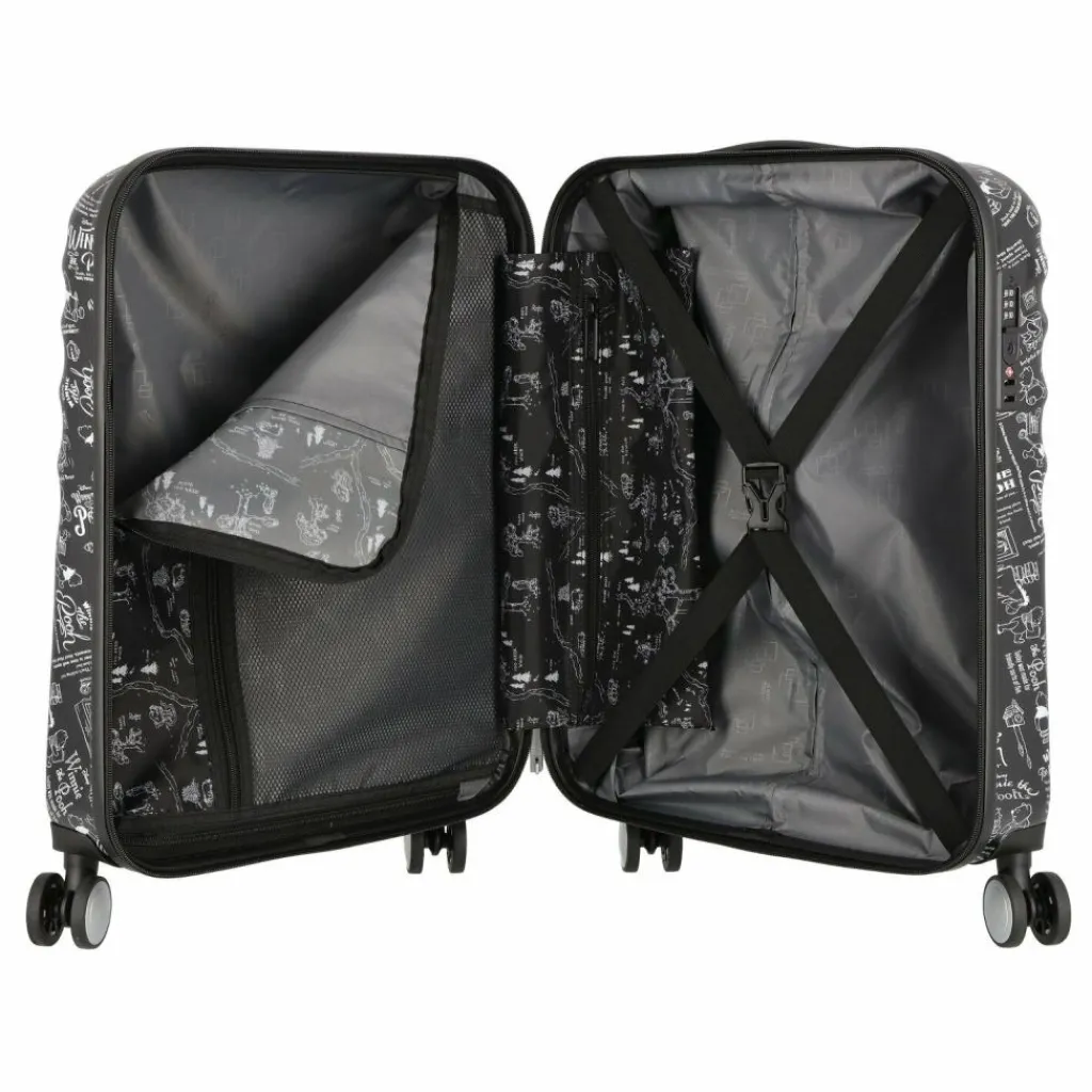 American Tourister Hartgepäck Kabinengepäck|4-Rollen Kabinentrolleys<Wavebreaker Disney 4 Rollen Kabinentrolley 55 cm winnie the pooh