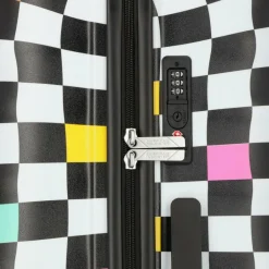 American Tourister 4-Rollen Koffer|Hartgepäck<Wavebreaker Disney 4 Rollen Trolley 77 cm mickey check