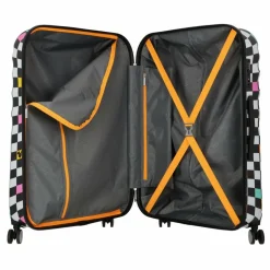 American Tourister 4-Rollen Koffer|Hartgepäck<Wavebreaker Disney 4 Rollen Trolley 77 cm mickey check
