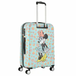 Outlet American Tourister Wavebreaker Disney 4 Rollen Trolley 67 cm minnie pastel dots
