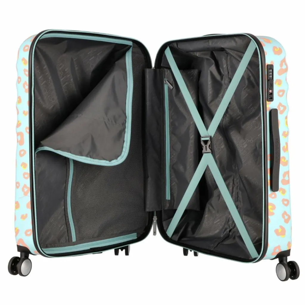 Outlet American Tourister Wavebreaker Disney 4 Rollen Trolley 67 cm minnie pastel dots