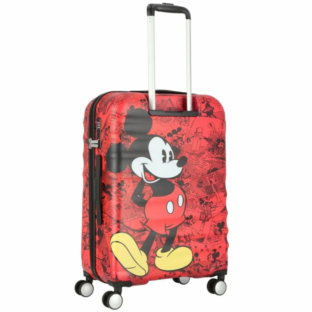 Sale American Tourister Wavebreaker Disney 4 Rollen Trolley 67 cm mickey comics red