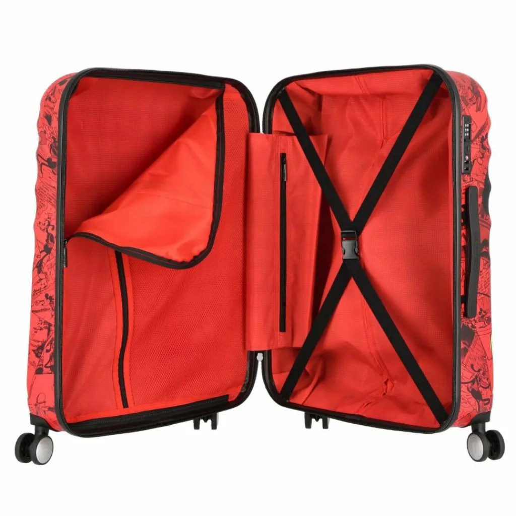 Sale American Tourister Wavebreaker Disney 4 Rollen Trolley 67 cm mickey comics red