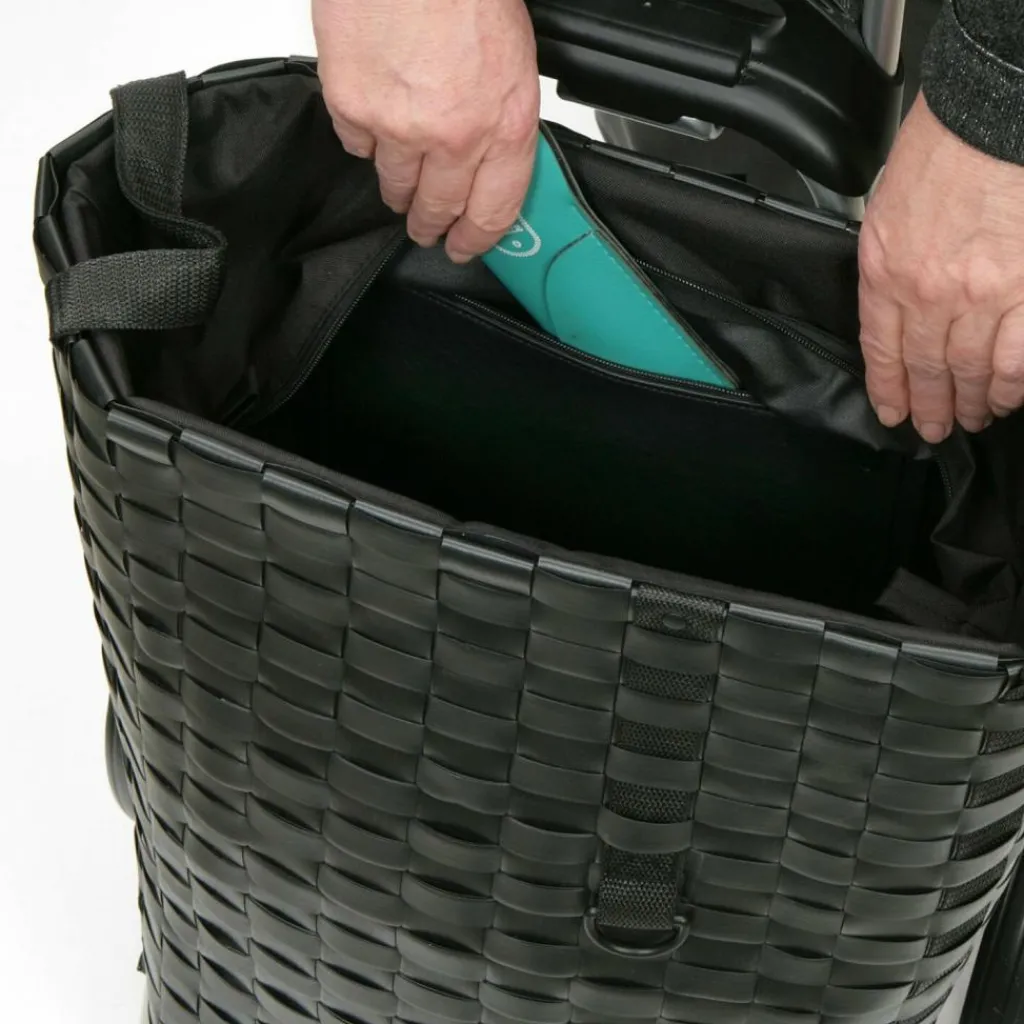 Andersen Shopper Einkaufstrolleys<Alu Star Shopper Silja Einkaufstrolley 65 cm black