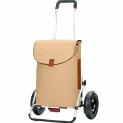 Andersen Shopper Einkaufstrolleys<Royal Shopper Plus Saira Einkaufstrolley 60 cm mit Lufträdern beige