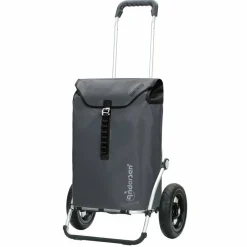 Andersen Shopper Royal Shopper Ortlieb Einkaufstrolley 65 cm mit Lufträdern anthrazit