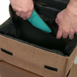 Andersen Shopper Einkaufstrolleys<Scala Shopper Plus Elik Einkaufstrolley 48 cm braun