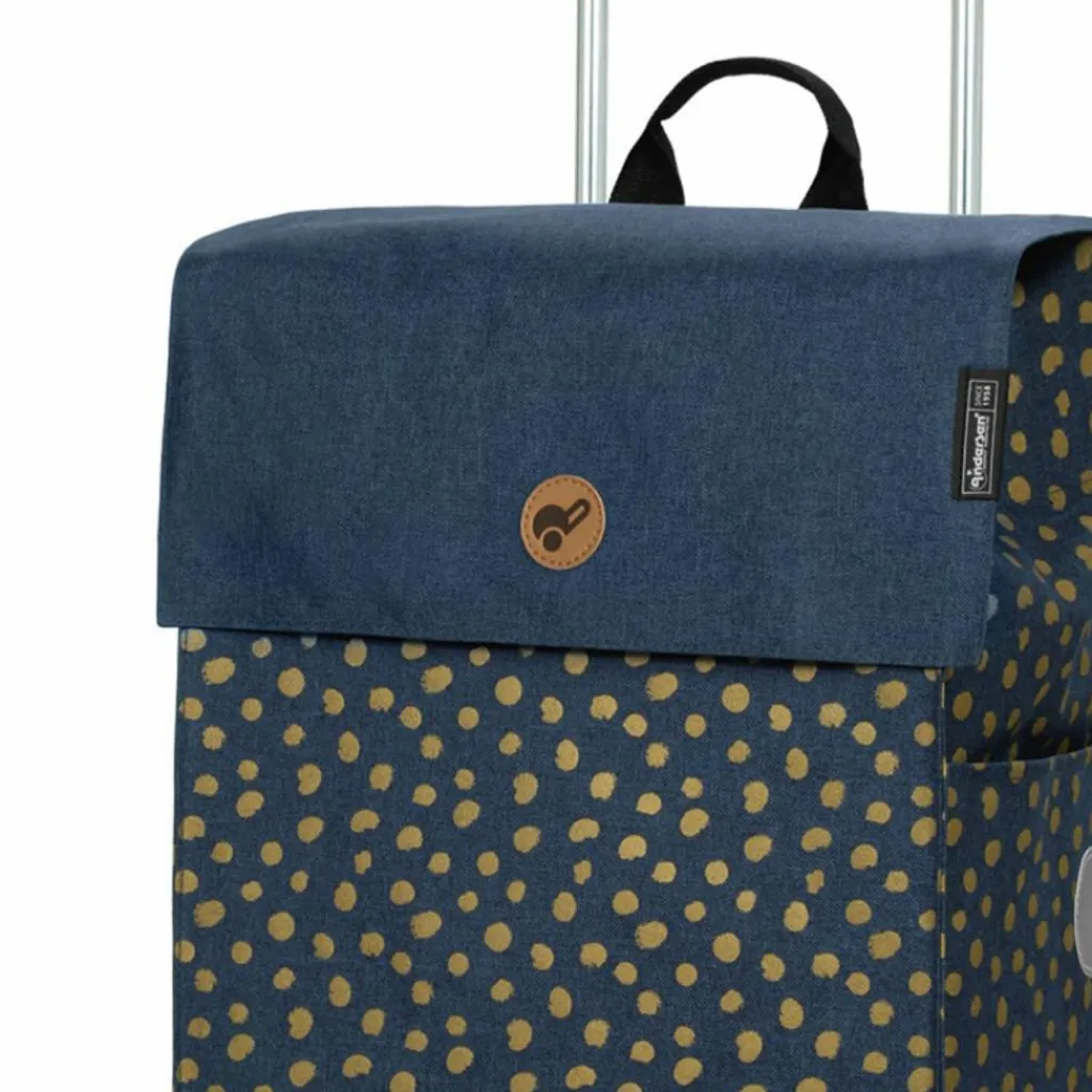 Andersen Shopper Einkaufstrolleys<Treppensteiger Scala Fita Einkaufstrolley 57 cm blau