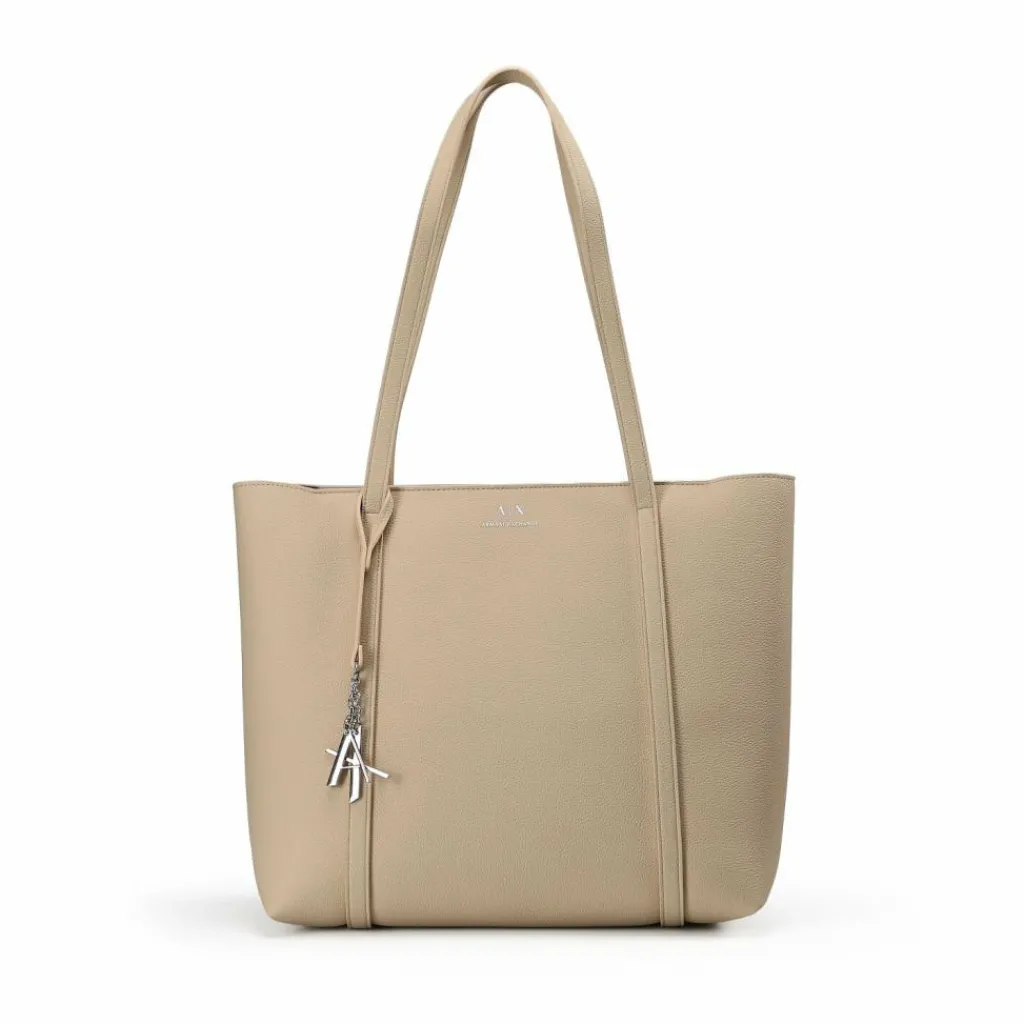 Online Armani Exchange Silvye Shopper Tasche 33 cm valley brown bass