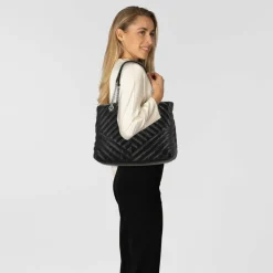 Armani Exchange Shopper|Schultertaschen<Victoria Shopper Tasche 35 cm nero