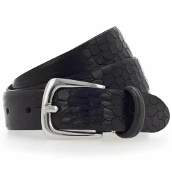 b.belt Damengürtel<Charlisa Gürtel Leder schwarz