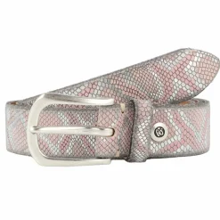 Discount b.belt Gürtel Leder rose-silver-metallic