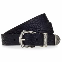 Sale b.belt Gürtel Leder schwarz