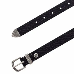 Sale b.belt Gürtel Leder schwarz