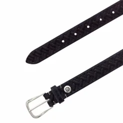 b.belt Damengürtel<Gürtel Leder schwarz