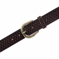 Outlet b.belt Gürtel Leder dunkelbraun