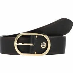 b.belt Herrengürtel<Gürtel Leder schwarz