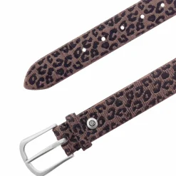 Outlet b.belt Gürtel Leder taupe-copper