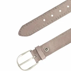 Damen b.belt Nietengürtel Leder