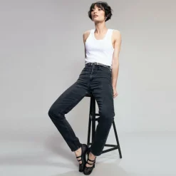 Damen b.belt Nietengürtel Leder