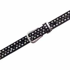 Damen b.belt Nietengürtel Leder