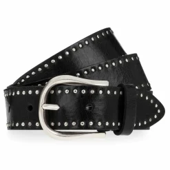Damen b.belt Nietengürtel Leder
