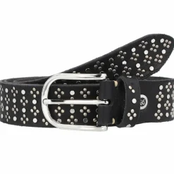 Damen b.belt Nietengürtel Leder