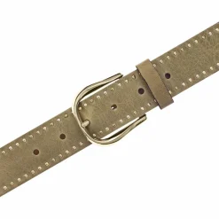 Damen b.belt Nietengürtel Leder