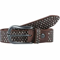 Damen b.belt Nietengürtel Leder
