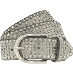 Damen b.belt Riva Nietengürtel Leder