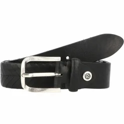 Best b.belt Vince Gürtel Leder schwarz
